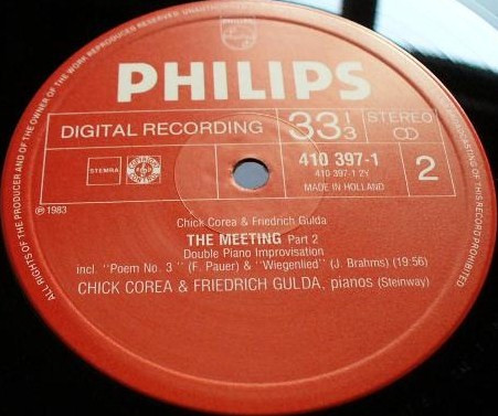 Chick Corea & Friedrich Gulda - The Meeting | Philips (410 397-1) - 4