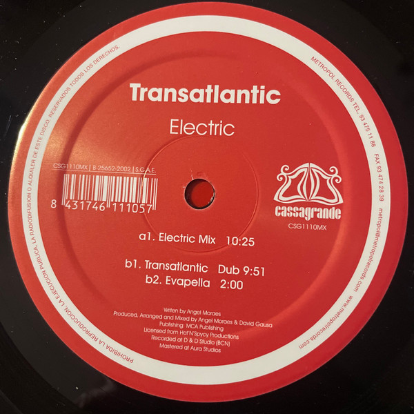 Transatlantic - Electric | Cassagrande (CSG-1110MX) - 3