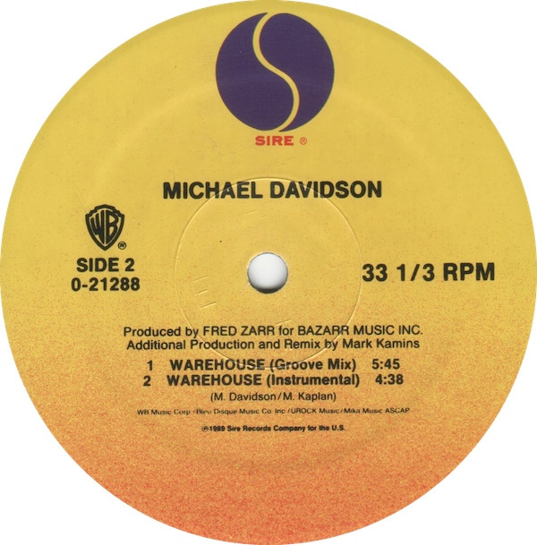 Michael Davidson - Warehouse | Sire (0-21288) - 4 Michael Davidson - Warehouse | Sire (0-21288) - 4