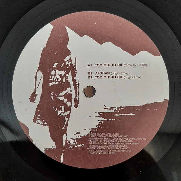 Troublemakers - Too Old To Die | PIAS France (PIASF 069 EP) - 4 Troublemakers - Too Old To Die | PIAS France (PIASF 069 EP) - 4