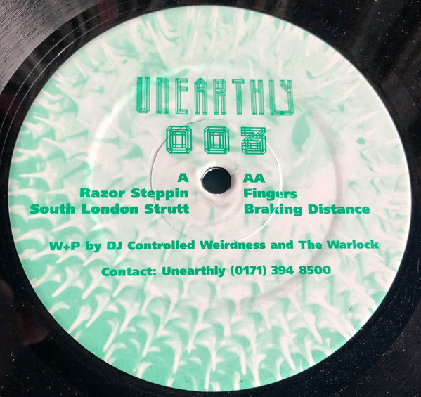 DJ Controlled Weirdness And Warlock - She "Sees" With Her Fingers | Unearthly (Unearthly 003) - 2