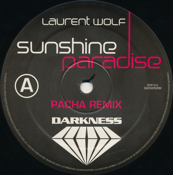 Laurent Wolf Feat. Soni Dee - Sunshine Paradise | Royal Flush Records (RFSP 014) - 2