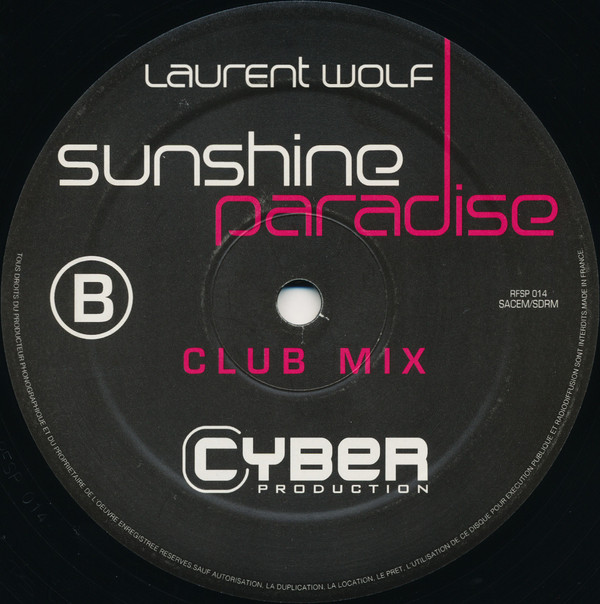 Laurent Wolf Feat. Soni Dee - Sunshine Paradise | Royal Flush Records (RFSP 014) - 3