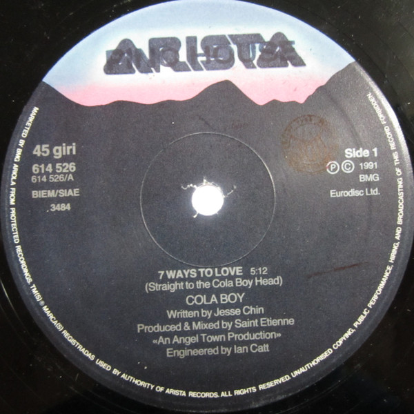Cola Boy - 7 Ways To Love | Arista (614 526) - main