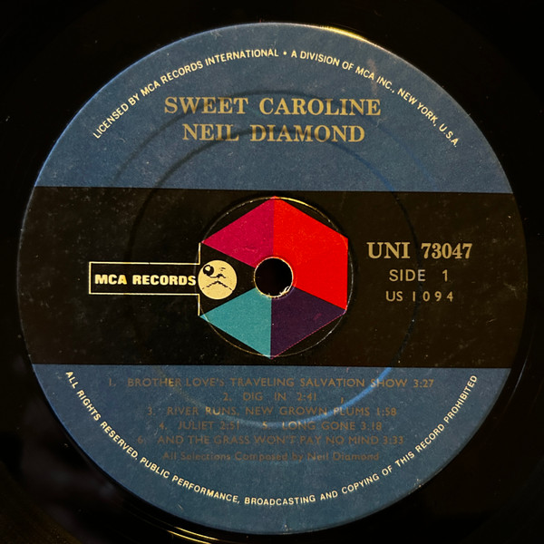 Brother Love's Travelling Salvation Show / Sweet Caroline