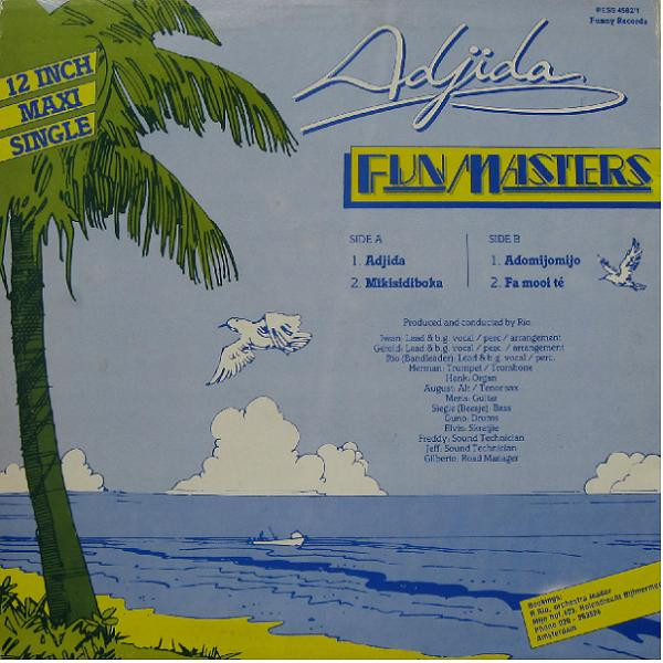 Fun Masters - Adjida | Funny Records (RESS 4582/1) - 2