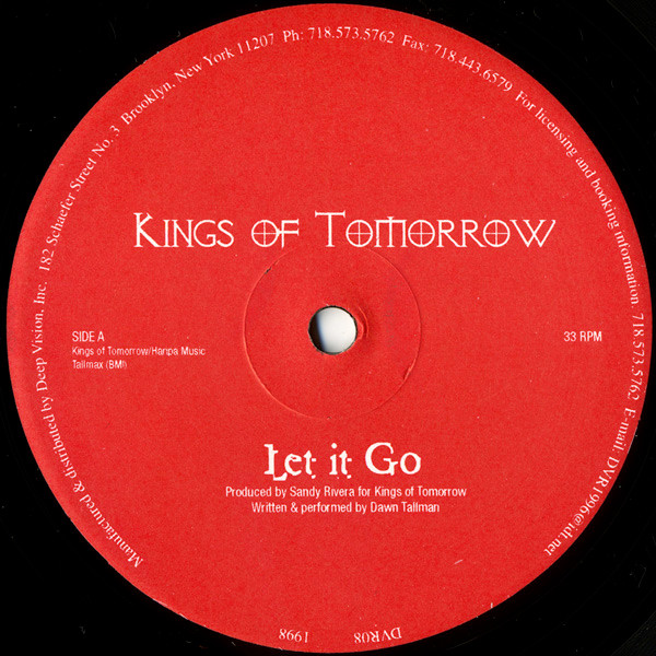 Kings Of Tomorrow - Let It Go | Deep Vision Records (DVR 008)