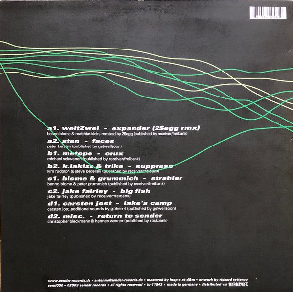 Various - Receiving Data.....Ah, It's Coming! | Sender Records (send030) - 2