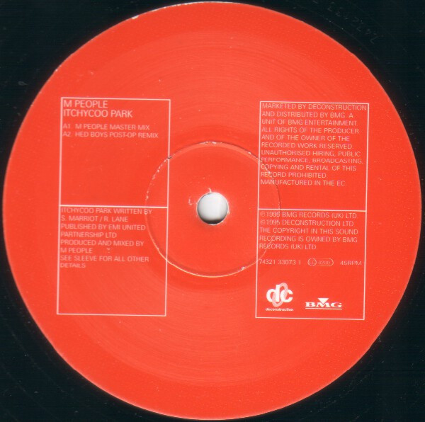 M People - Itchycoo Park | Deconstruction (74321 33073 1) - 3 M People - Itchycoo Park | Deconstruction (74321 33073 1) - 3