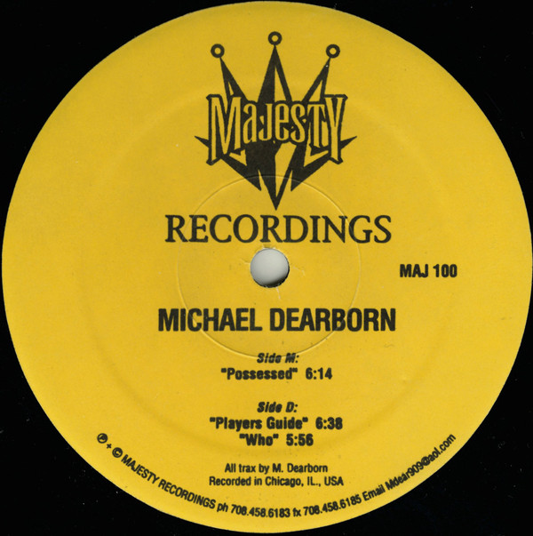 Mike Dearborn - Possessed | Majesty Recordings (MAJ-100)