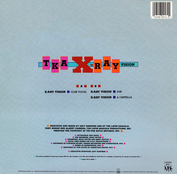 TKA - X-Ray Vision | Tommy Boy (TB 913) - 2