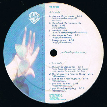 a-ha - Stay On These Roads [Vinyl] | Warner Bros. Records (92 57331) - 2