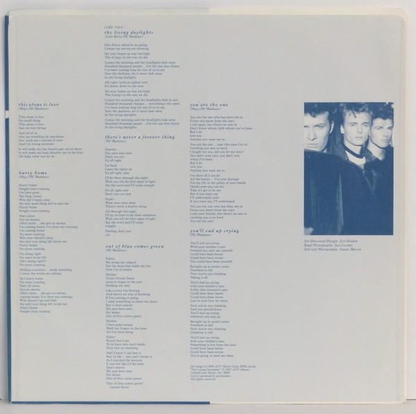 a-ha - Stay On These Roads [Vinyl] | Warner Bros. Records (92 57331) - 5