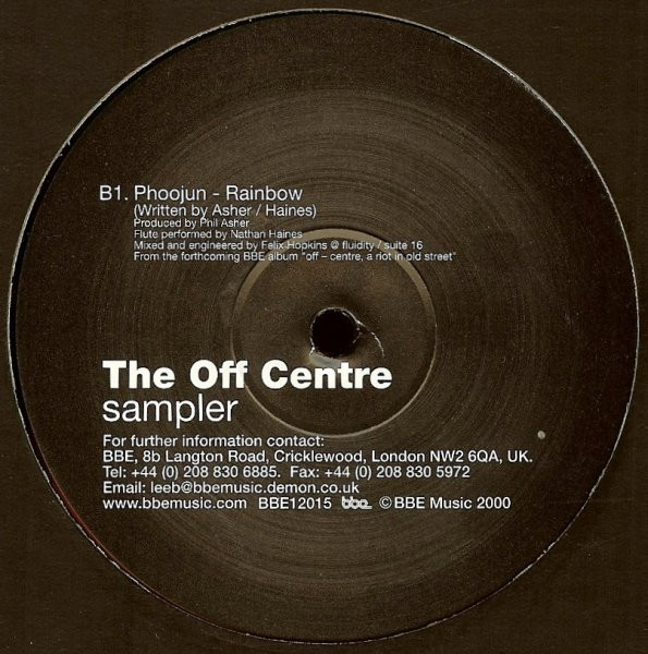 The Amalgamation Of Soundz / Phoojun - The Off Centre Sampler | BBE (BBE12015) - 2