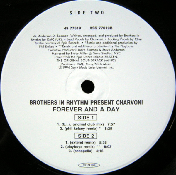 Brothers In Rhythm Present Charvoni - Forever And A Day | Epic Dance (49 77619) - 3 Brothers In Rhythm Present Charvoni - Forever And A Day | Epic Dance (49 77619) - 3