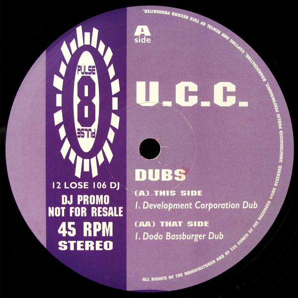 Urban Cookie Collective - Dubs | Pulse-8 Records (12 LOSE 106 DJ) - main Urban Cookie Collective - Dubs | Pulse-8 Records (12 LOSE 106 DJ) - main