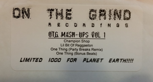 Various - Mash Ups Vol. 1 | Not On Label (OTG-01) - main Various - Mash Ups Vol. 1 | Not On Label (OTG-01) - main