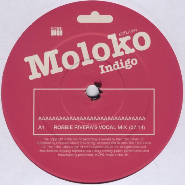 Moloko - Indigo | Echo (ECDJ1041) - 3