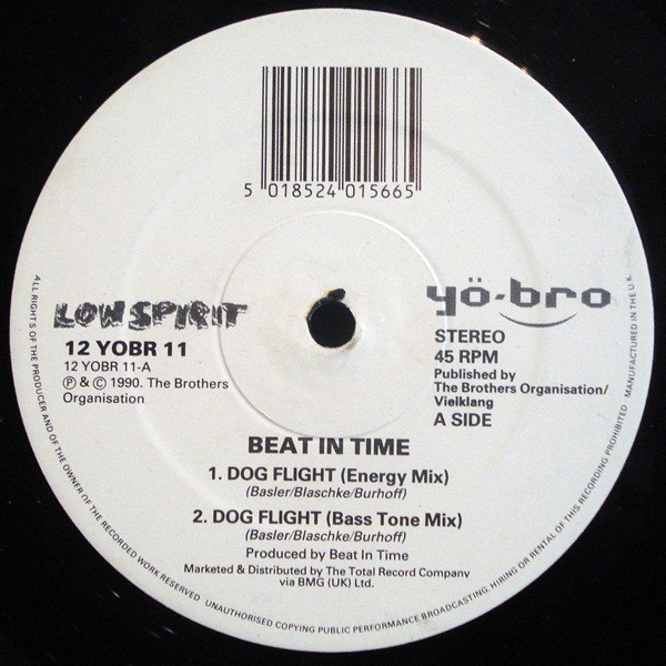 Beat In Time - Dog Flight | Yo*Bro Recordings (12 YOBR 11)
