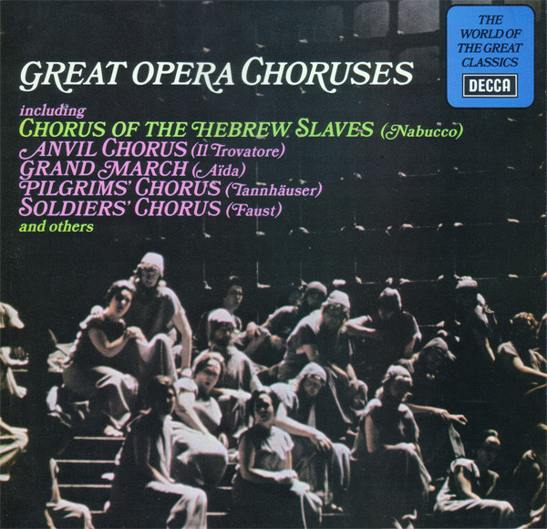 Various - Great Opera Choruses | Decca (SPA 296) - main Various - Great Opera Choruses | Decca (SPA 296) - main