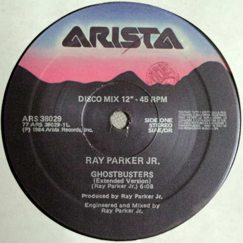 Ray Parker Jr. - Ghostbusters | Arista (ARS 38029)