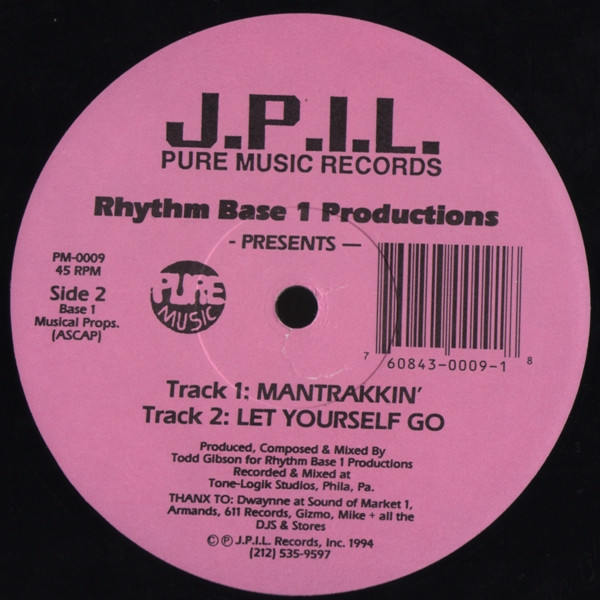Rhythm Base 1 Productions - Bitch Track | Pure Music Records (PM-0009) - 2