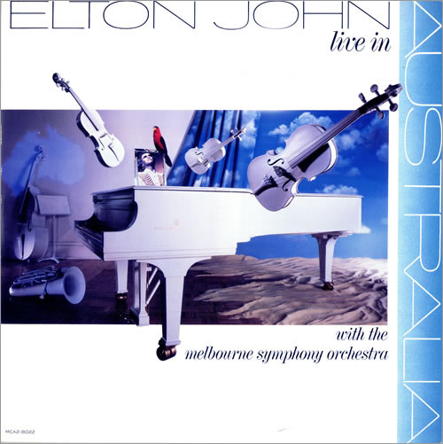 Elton John - Live In Australia (With The Melbourne Symphony Orchestra) | MCA Records (MCA2-8022) - main Elton John - Live In Australia (With The Melbourne Symphony Orchestra) | MCA Records (MCA2-8022) - main