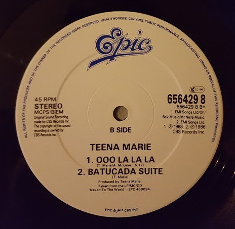 Teena Marie - Since Day One | Epic (656429 8) - 4