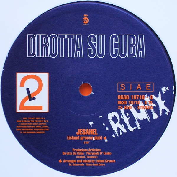 Dirotta Su Cuba - Jesahel | CGD East West (0630 19710-0) - 4