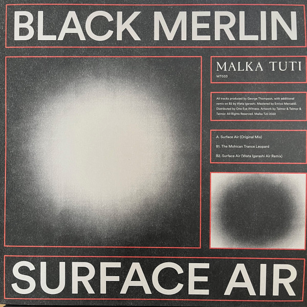 Black Merlin - Surface Air | Malka Tuti (MT033)