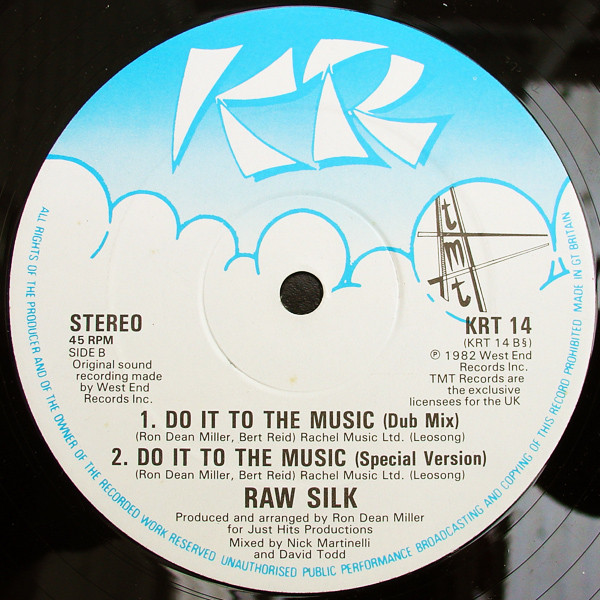 Raw Silk - Do It To The Music | KR (KRT 14) - 2