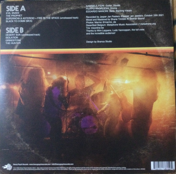 Black Rainbows - Live At Desertfest Belgium | Heavy Psych Sounds (HPS222) - 2 Black Rainbows - Live At Desertfest Belgium | Heavy Psych Sounds (HPS222) - 2