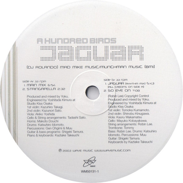 A Hundred Birds - Jaguar | Wave Music (WM50131-1) - main