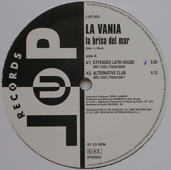 La Vania - La Brisa Del Mar | LUP Records (LUP 053) - 3