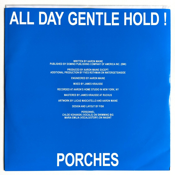 Porches - All Day Gentle Hold! | Domino (WIGLP502XM) - 4 Porches - All Day Gentle Hold! | Domino (WIGLP502XM) - 4