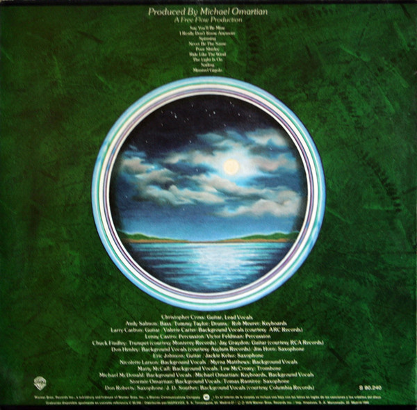 Christopher Cross - Christopher Cross | Warner Bros. Records (S 90.240) - 2