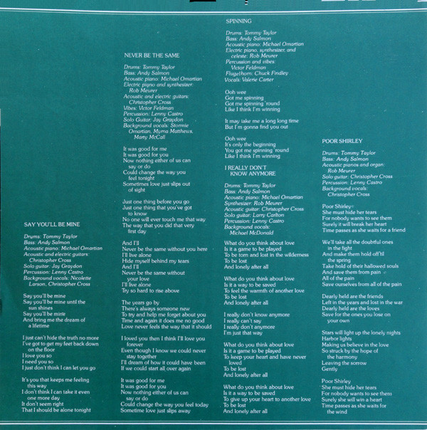 Christopher Cross - Christopher Cross | Warner Bros. Records (S 90.240) - 4