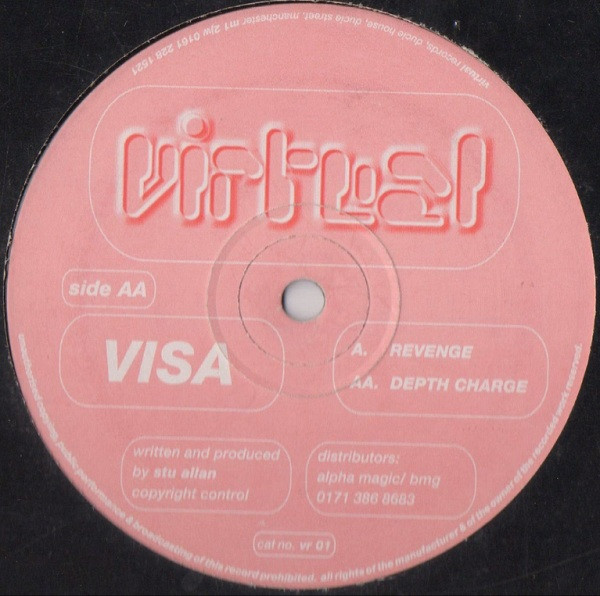 Visa - Revenge / Depth Charge | Virtual Records (vr 01) - main