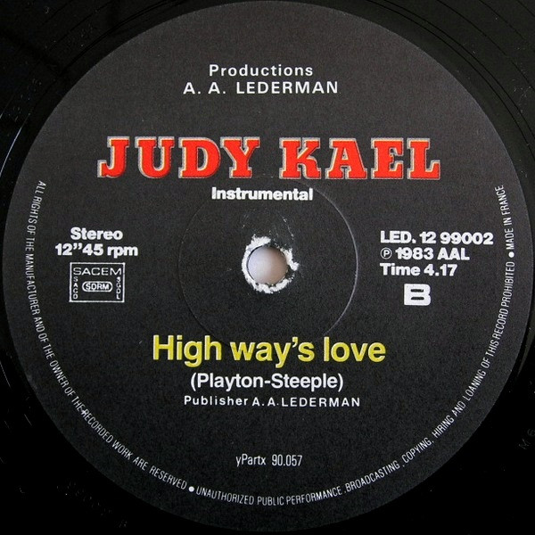 Judy Kael - Don't Believe In This Time | Lederman (LED 12-99002) - 4