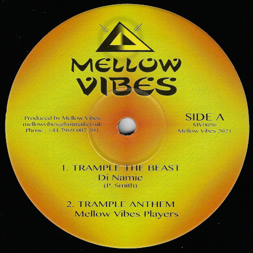 Murray Man - Trample The Beast/ There's A Fire | Mellow Vibes Studio (MV0056) - main Murray Man - Trample The Beast/ There's A Fire | Mellow Vibes Studio (MV0056) - main