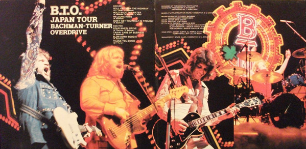 B.T.O. - B.T.O. Japan Tour [Vinyl] | Mercury (SRM-1-3703) - 3