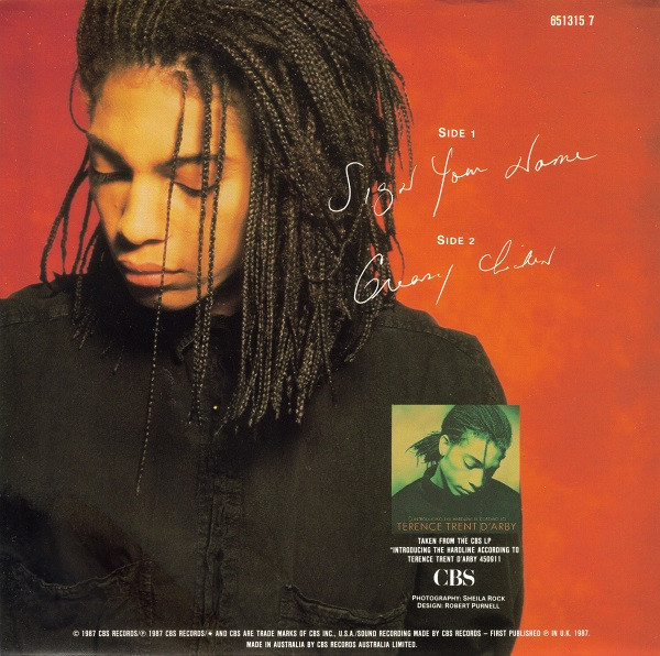 Terence Trent D'Arby - Sign Your Name | CBS (651315 7) - 2 Terence Trent D'Arby - Sign Your Name | CBS (651315 7) - 2