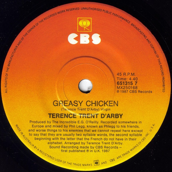 Terence Trent D'Arby - Sign Your Name | CBS (651315 7) - 4 Terence Trent D'Arby - Sign Your Name | CBS (651315 7) - 4