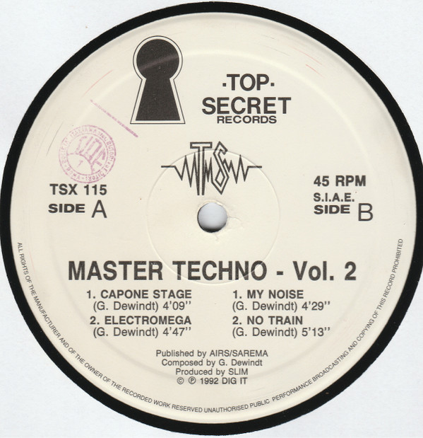 Master Techno - Vol. 2 | Top Secret Records (TSX 115) - 3 Master Techno - Vol. 2 | Top Secret Records (TSX 115) - 3