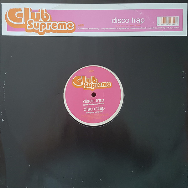 Club Supreme - Disco Trap | UCA Records (UCA 049-6)