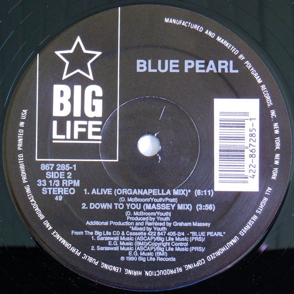 Blue Pearl - Alive | Big Life (867 285-1) - 4