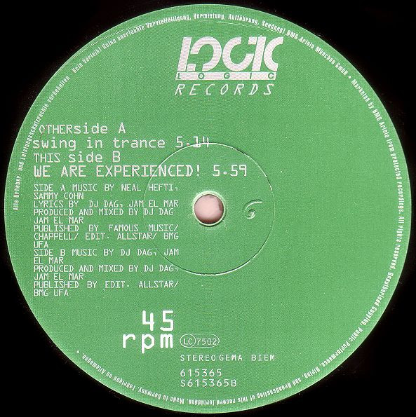 The Odd Company - Swing In Trance | Logic Records (615 365) - 3 The Odd Company - Swing In Trance | Logic Records (615 365) - 3