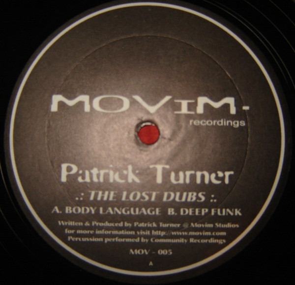 Patrick Turner - The Lost Dubs | Movim Recordings (MOV-005) - main