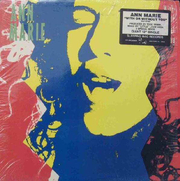 Ann-Marie - With Or Without You | Sleeping Bag Records (SLX-40146) - main Ann-Marie - With Or Without You | Sleeping Bag Records (SLX-40146) - main