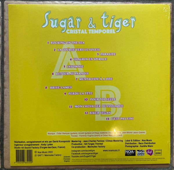 Sugar & Tiger - Cristal Temporel | NOA Music (SAFT 2201) - 2